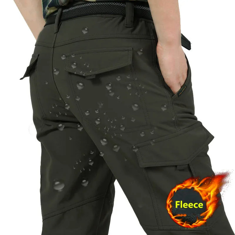 Winter Clothing Layers - Winter Thick Pants Men Double Layer