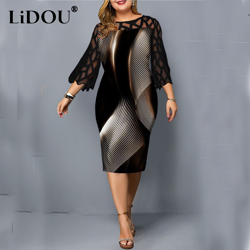 Winter Clothing For Plus Size Women - Autumn Winter Fashion Sexy Design Plus