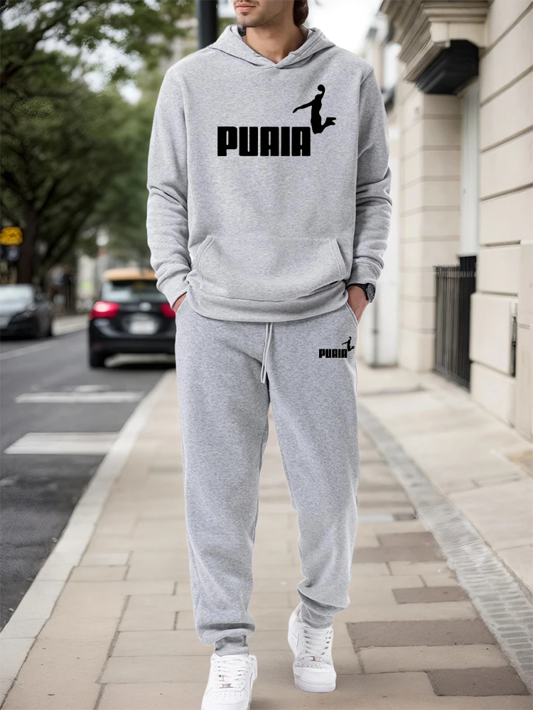 Winter Clothing Fashion - Men's Set/Hoodie/Pants 2026 Fall Winter Casual