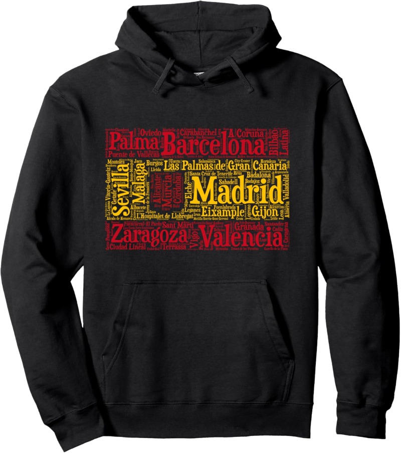 Spain Flag with Spanish City N - Winter Clothing Name review and price