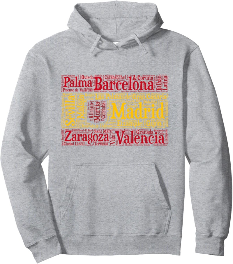 Spain Flag with Spanish City N - Winter Clothing Name review and price