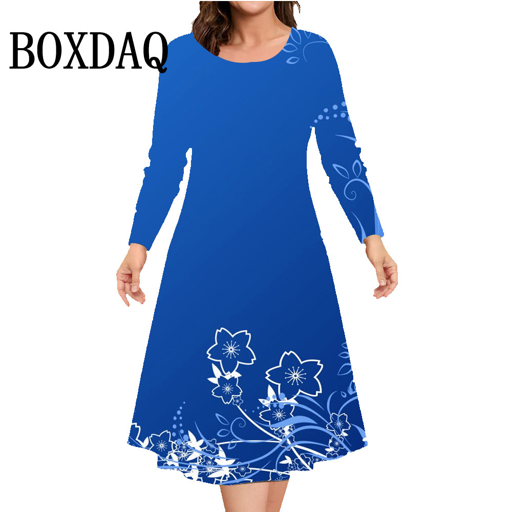 Autumn Winter Long Sleeve Dres - Winter Clothing For Plus Size Women review and price