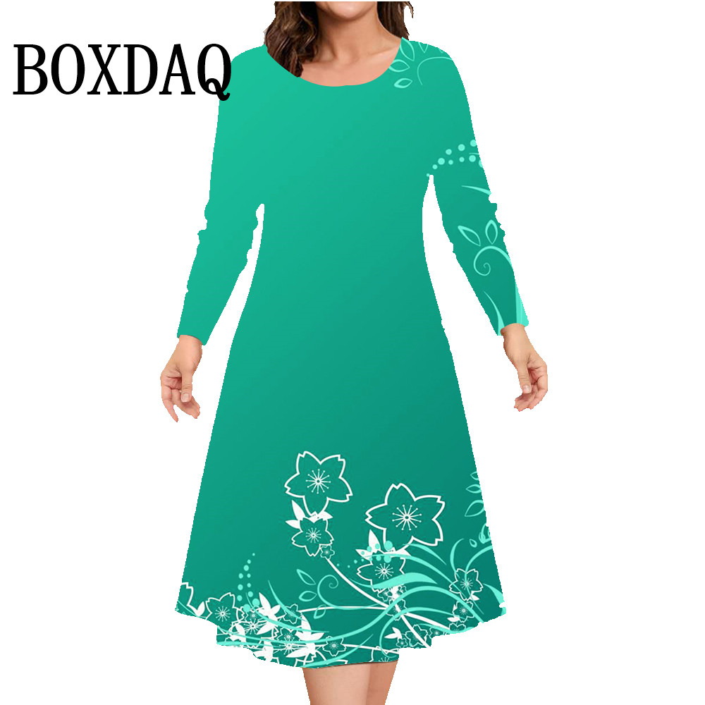 Autumn Winter Long Sleeve Dres - Winter Clothing For Plus Size Women review and price
