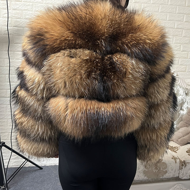 Plus Size Tops Brown Fur Maoma - Winter Clothing For Plus Size Women review and price