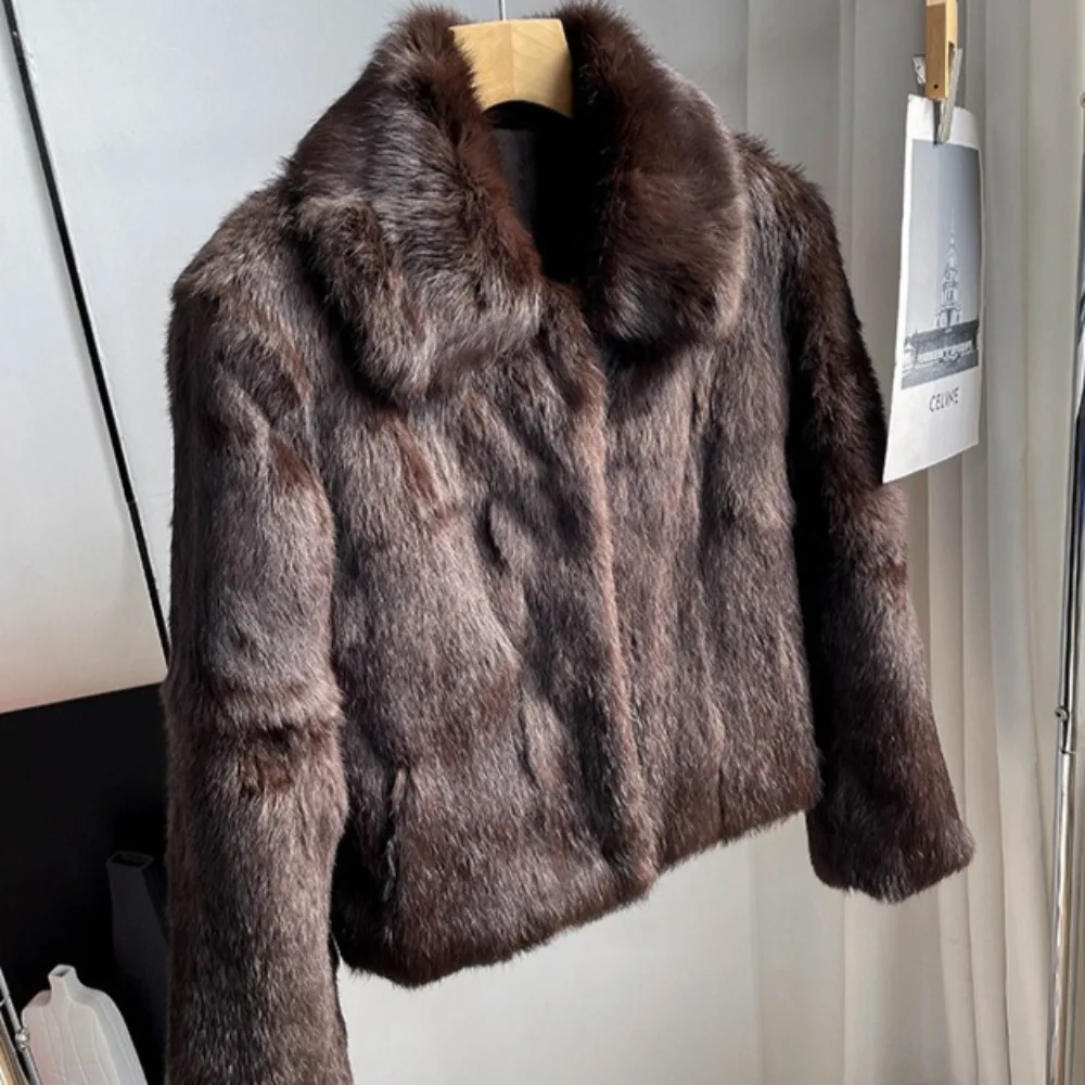 Natural Rabbit Fur Coat Women  - Winter Clothing Store review and price