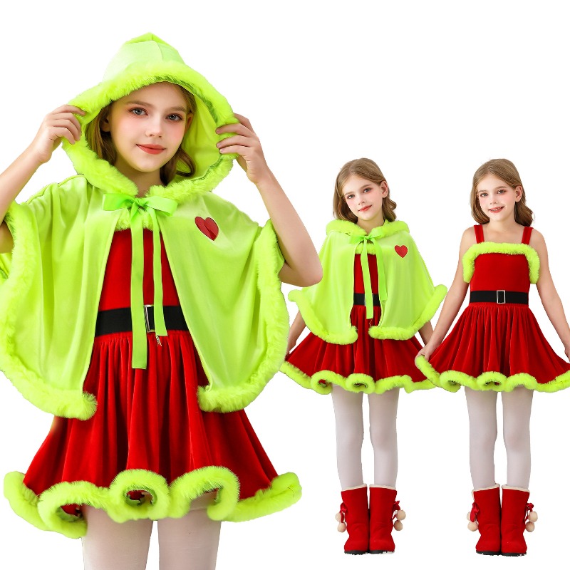 Toddler Winter Cloak Girls Chr - Winter Clothing Europe review and price