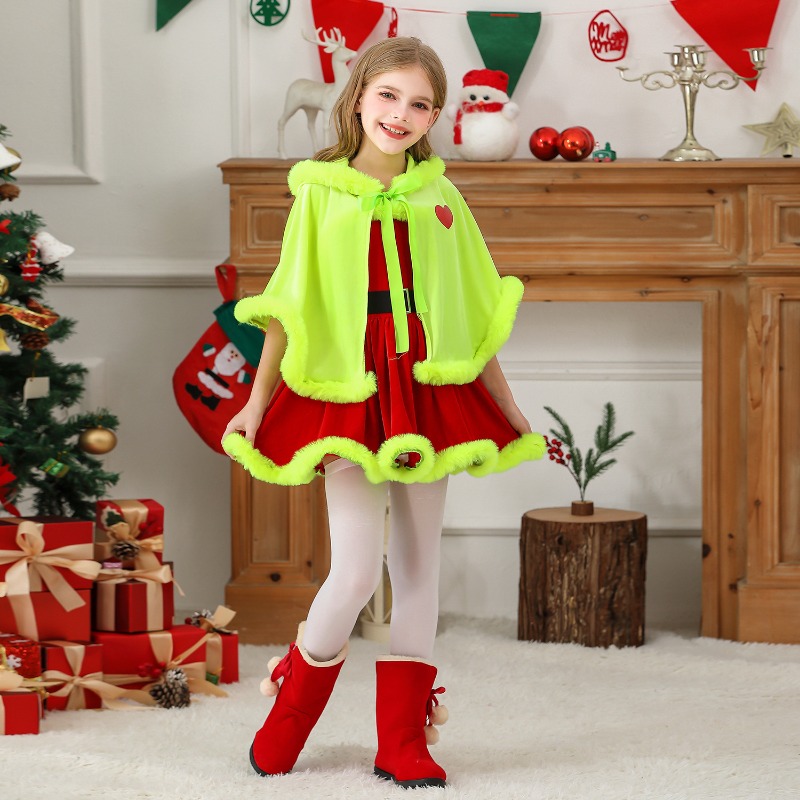 Toddler Winter Cloak Girls Chr - Winter Clothing Europe review and price