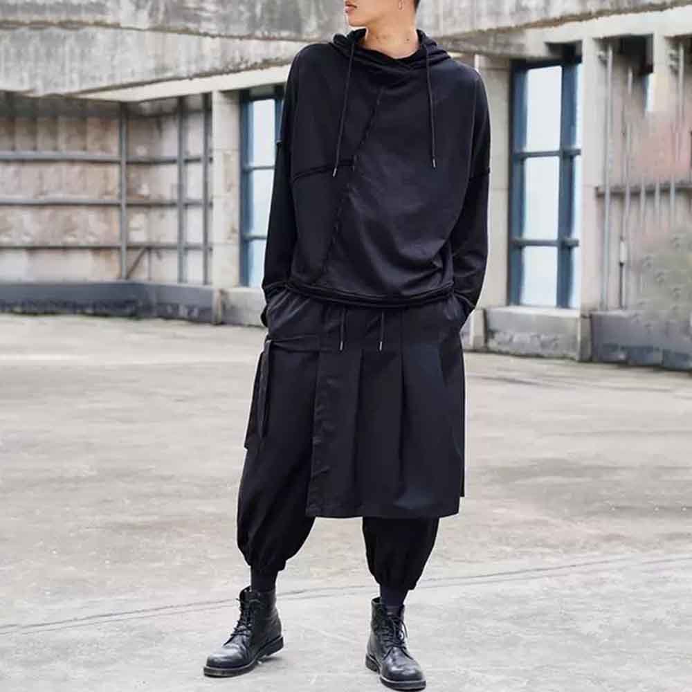 Mens Autumn Harem Pants Irregu - Winter Clothing Layers review and price