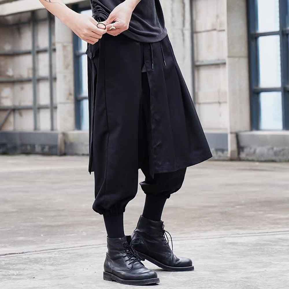Mens Autumn Harem Pants Irregu - Winter Clothing Layers review and price