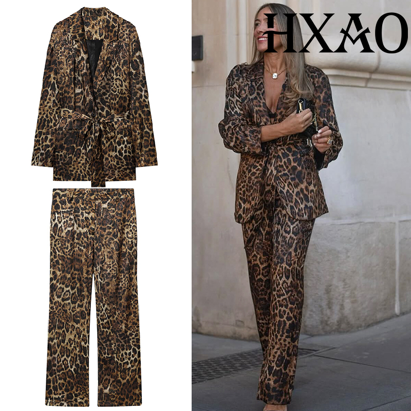 HXAO Leopard Pants Sets 2 Piec - Winter Clothing Pk review and price