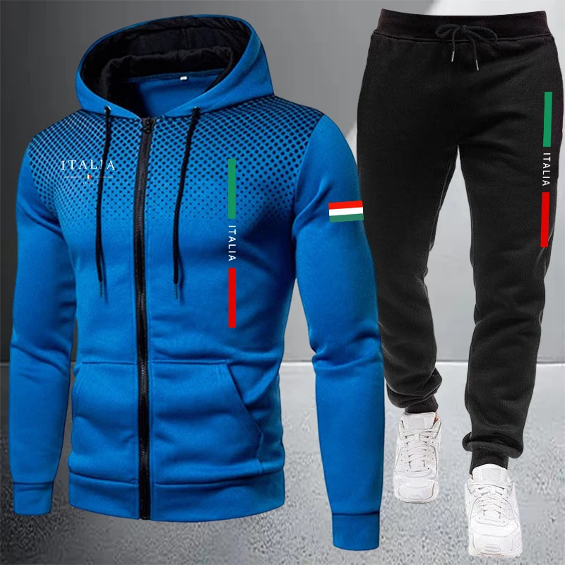 Men's Tracksuit Casual Zip Hoo - Winter Clothing Pk review and price