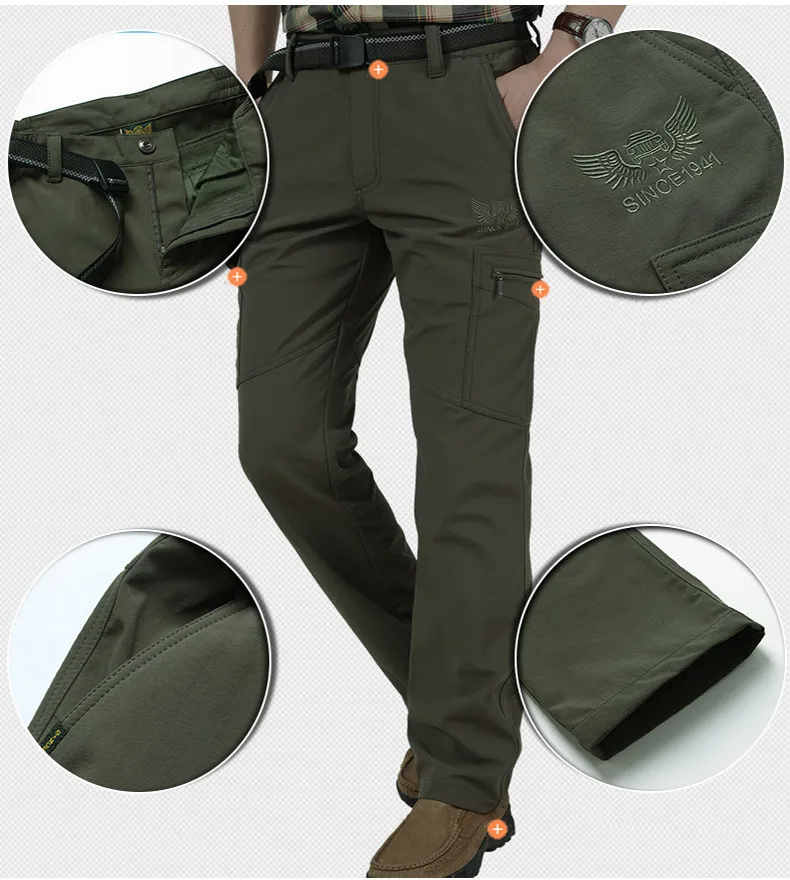 Winter Thick Pants Men Double  - Winter Clothing Layers review and price