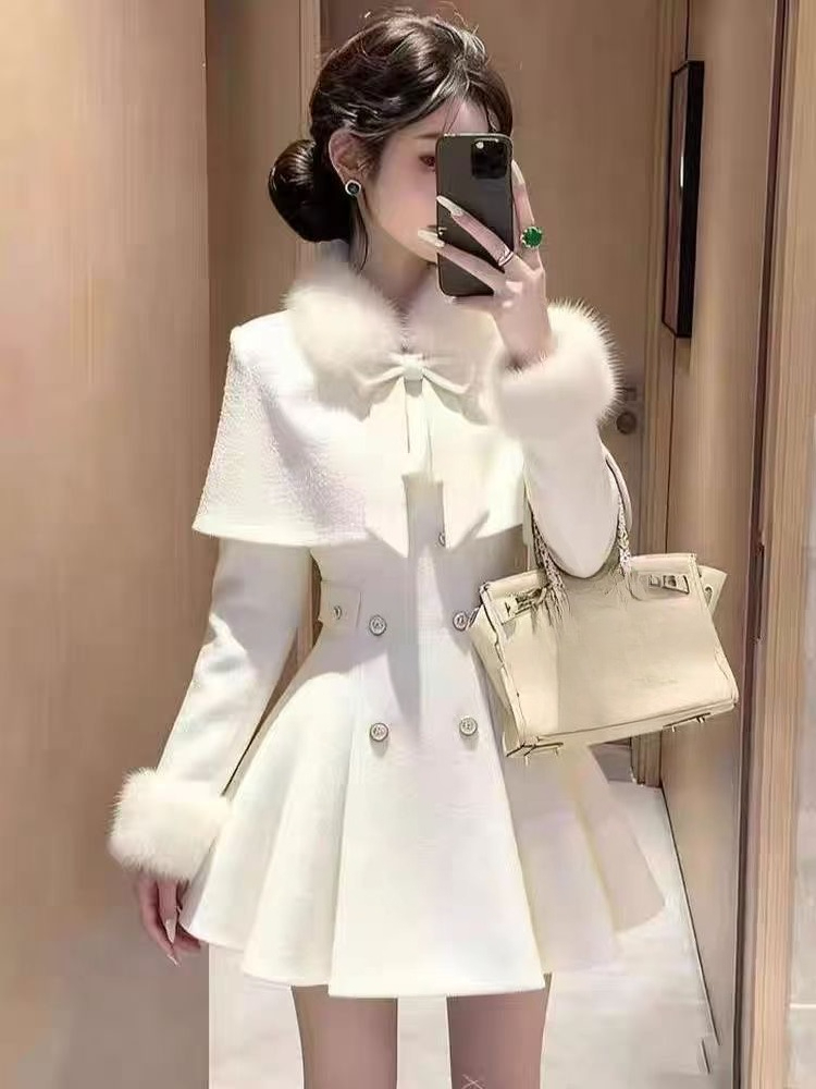 French Elegant Vintage Woolen  - Winter Clothing Trends 2025 review and price