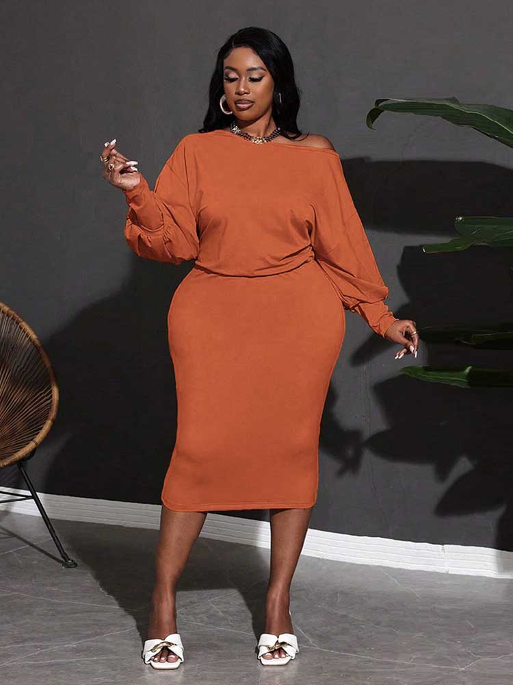 Autumn and Winter Dresses Plus - Winter Clothing For Plus Size Women review and price