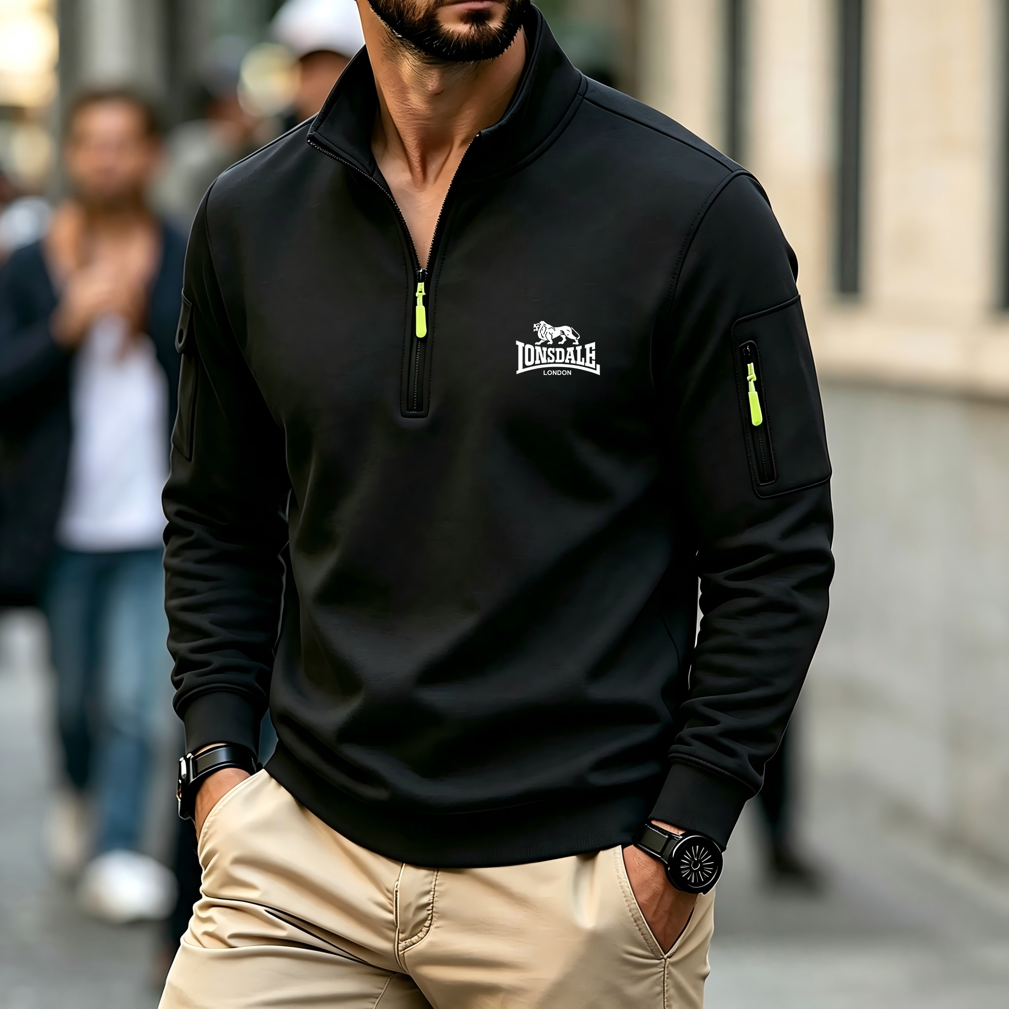 Men's Hooded Sweatshirt Spring - Winter Clothing Fashion review and price