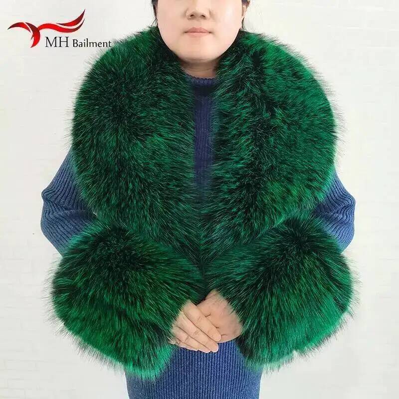 Large Women Faux Fox Fur Scarf - Winter Clothing Pk review and price