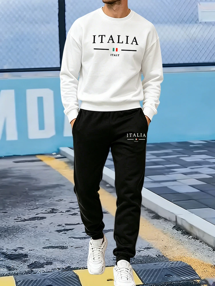 2026 Men's Tracksuit Print Cas - Winter Clothing Fashion review and price