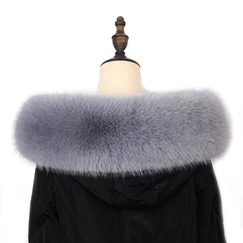 Winter Coat Fur Collar Faux Fu - Winter Clothing Accessories review and price