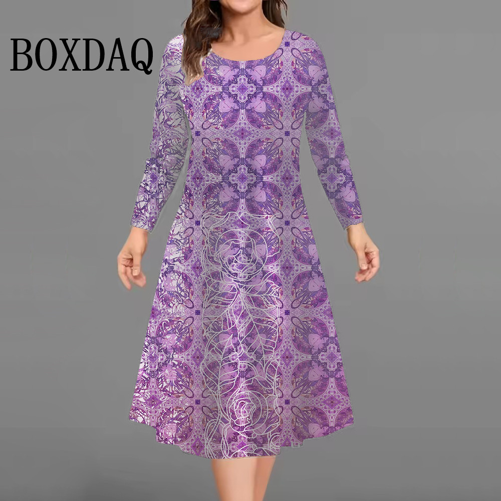 New Fashion Elegant Women Dres - Winter Clothing For Plus Size Women review and price