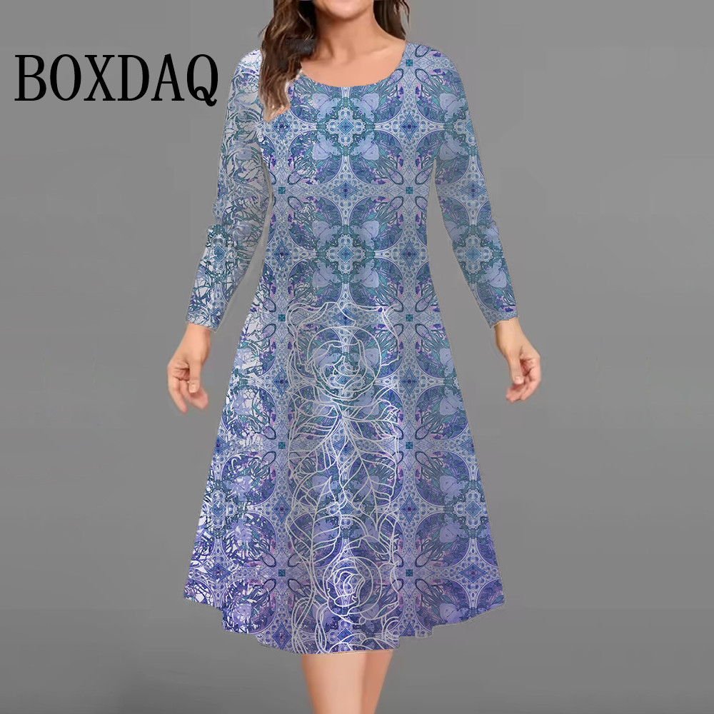 New Fashion Elegant Women Dres - Winter Clothing For Plus Size Women review and price