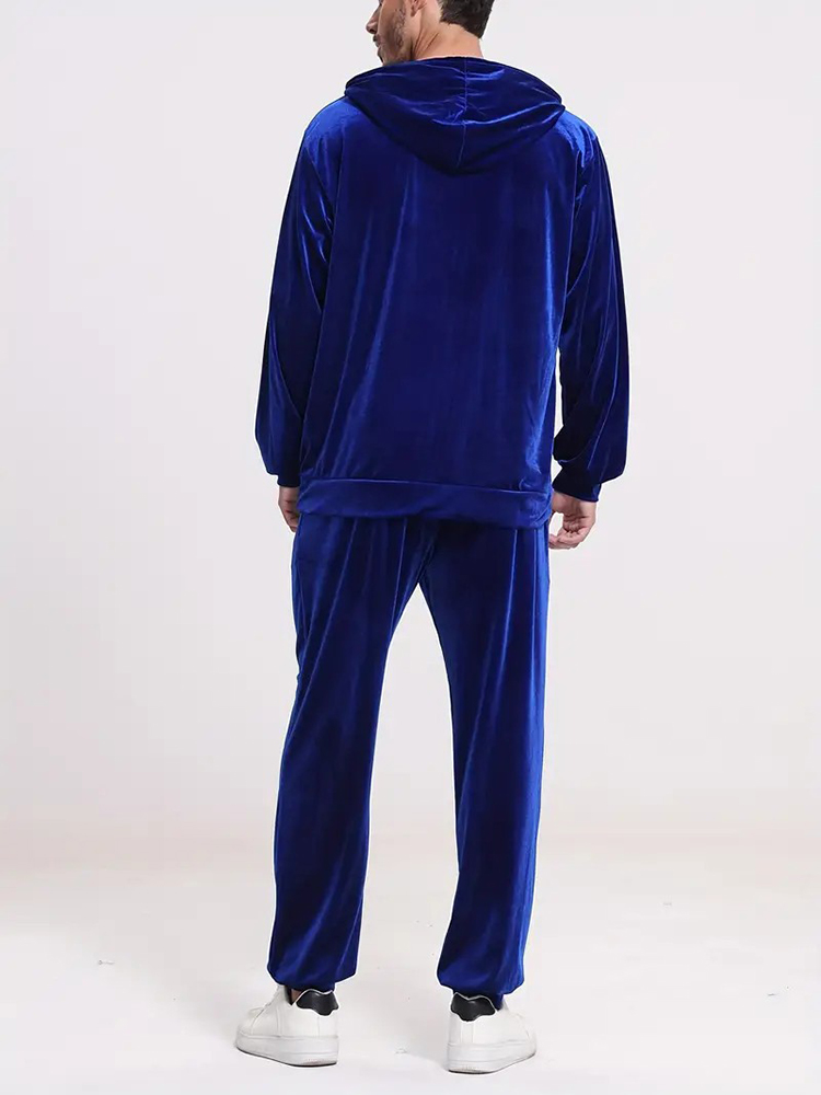 Fashion Solid Color Velvet Two - Winter Clothing Fashion review and price