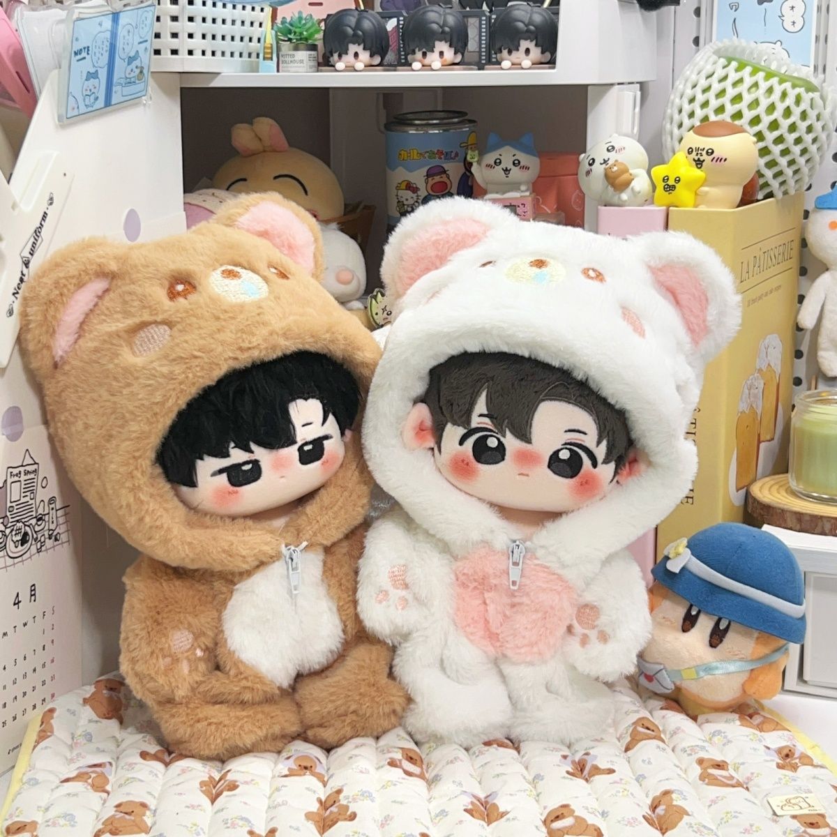 20cm Small Bear Doll Clothes C - Winter Clothing Accessories review and price