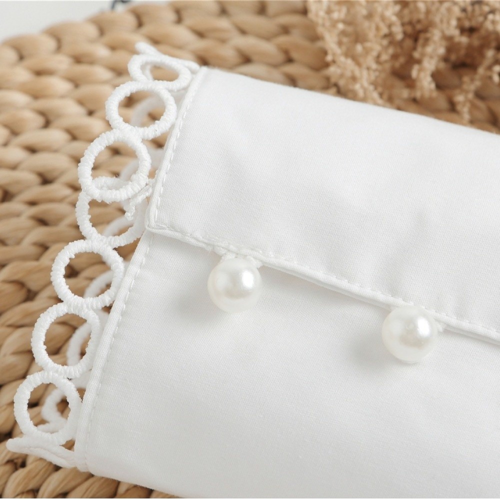 Trend White Fake Cuffs Button  - Winter Clothing Accessories review and price