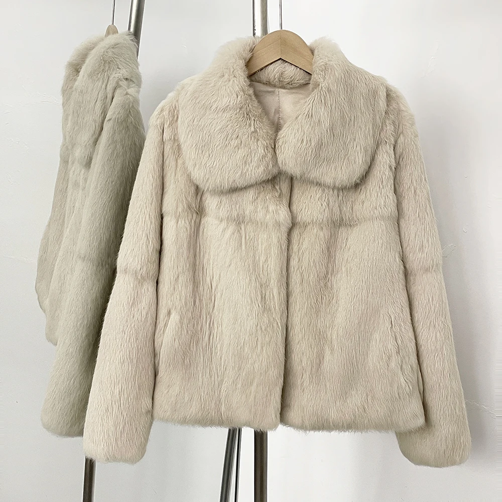 2025 New Short Natural Rabbit  - Winter Clothing Store review and price
