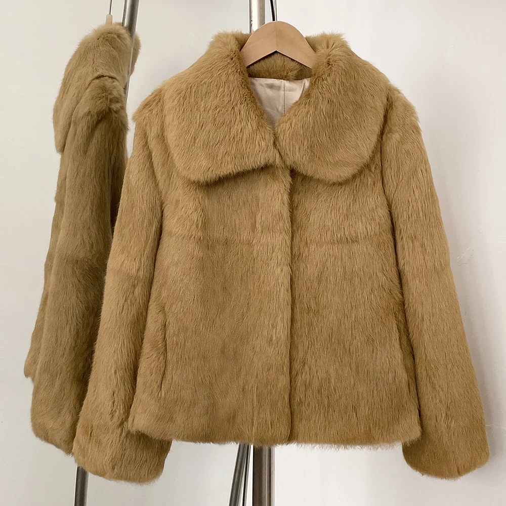 2025 New Short Natural Rabbit  - Winter Clothing Store review and price
