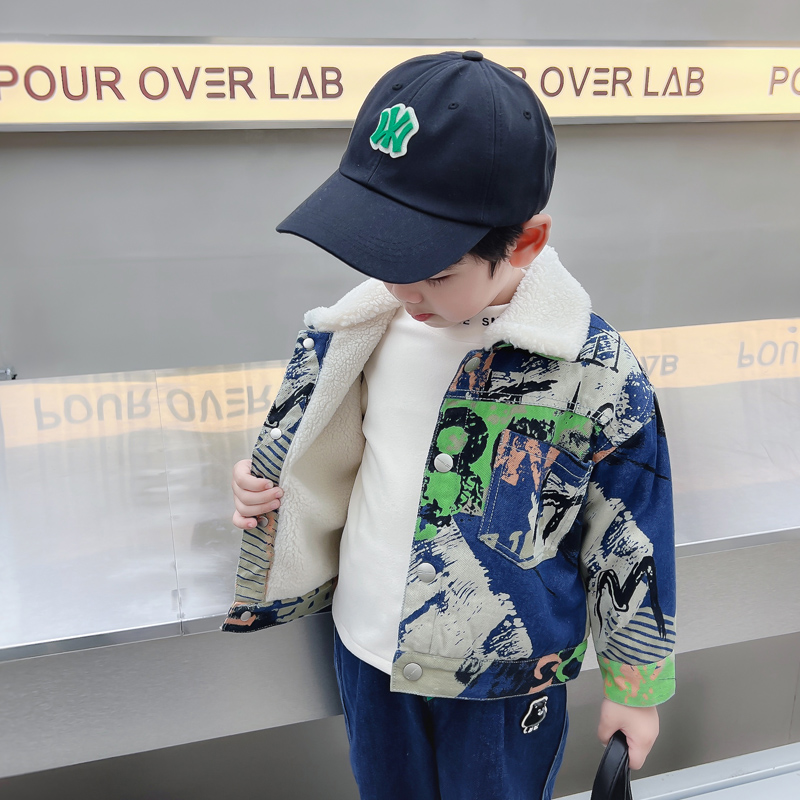 Kids Baby Warm Denim Jacket Pa - Winter Clothing Activities For Toddlers review and price