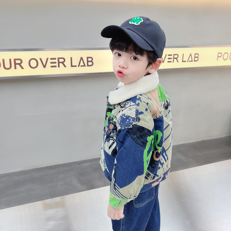 Kids Baby Warm Denim Jacket Pa - Winter Clothing Activities For Toddlers review and price