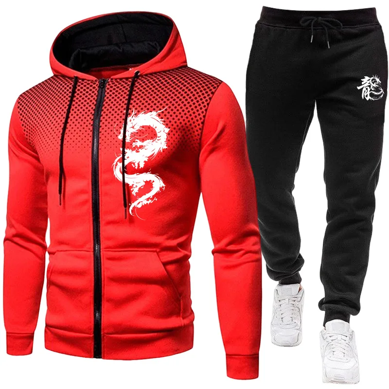 Men's Paris Dragon Pattern Fas - Winter Clothing Fashion review and price