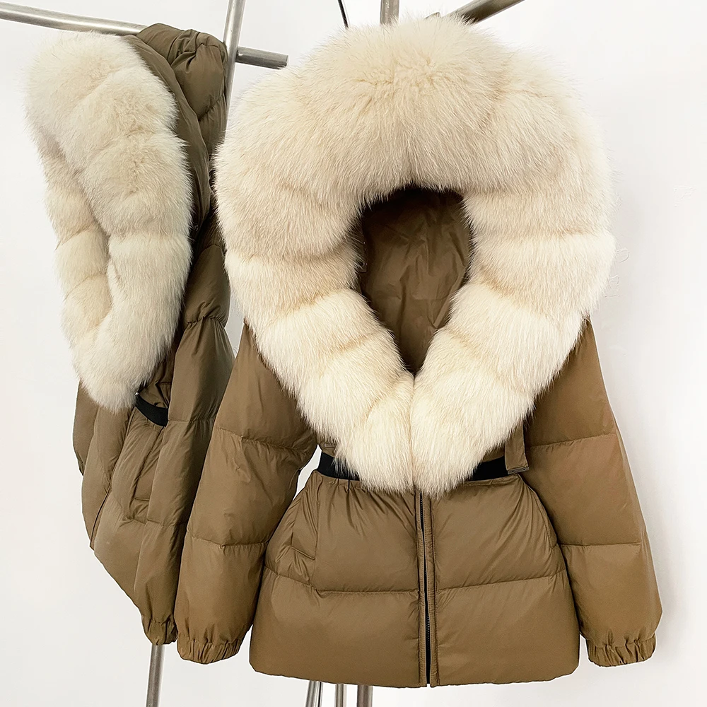 90% White Duck Down Coat Women - Winter Clothing Store review and price