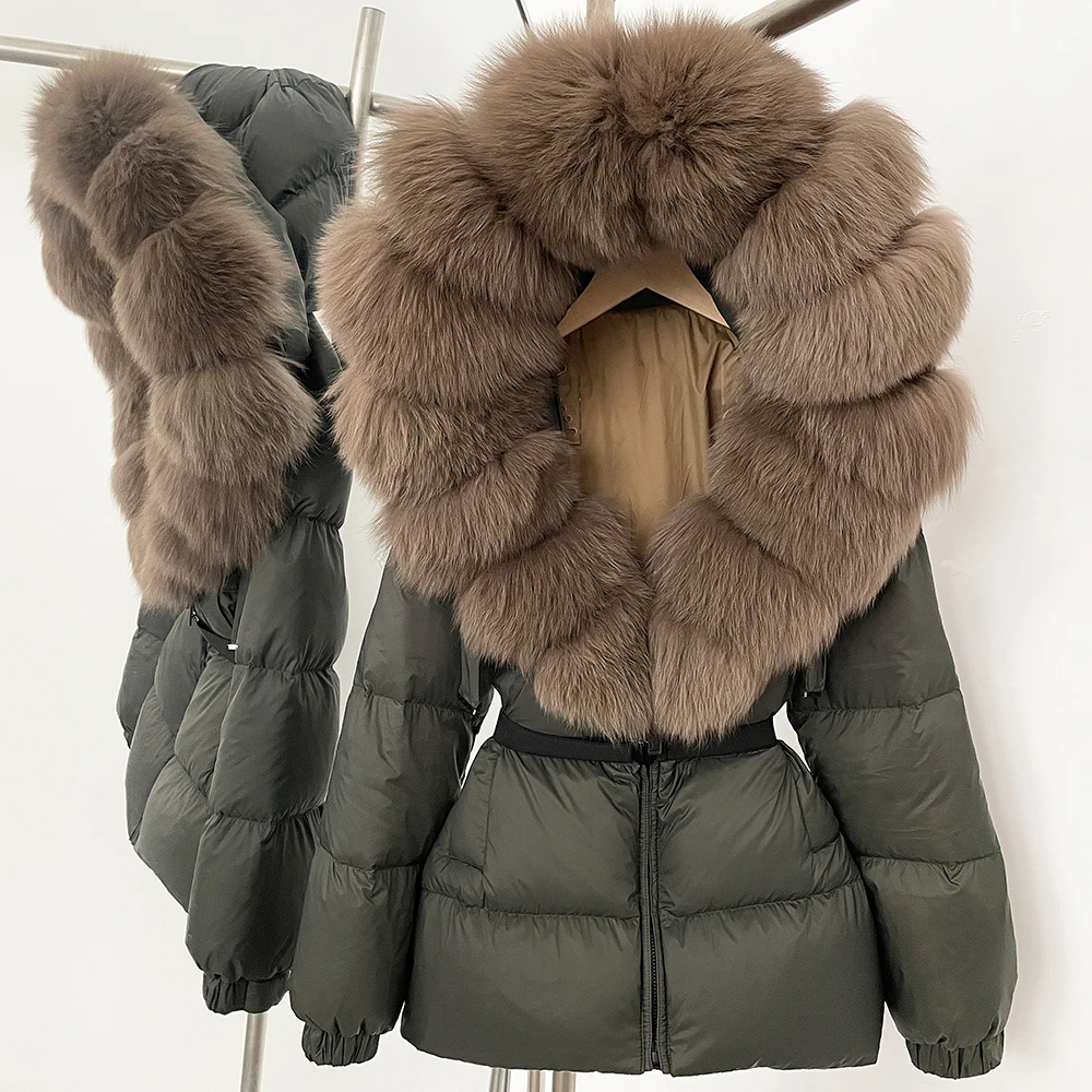 90% White Duck Down Coat Women - Winter Clothing Store review and price