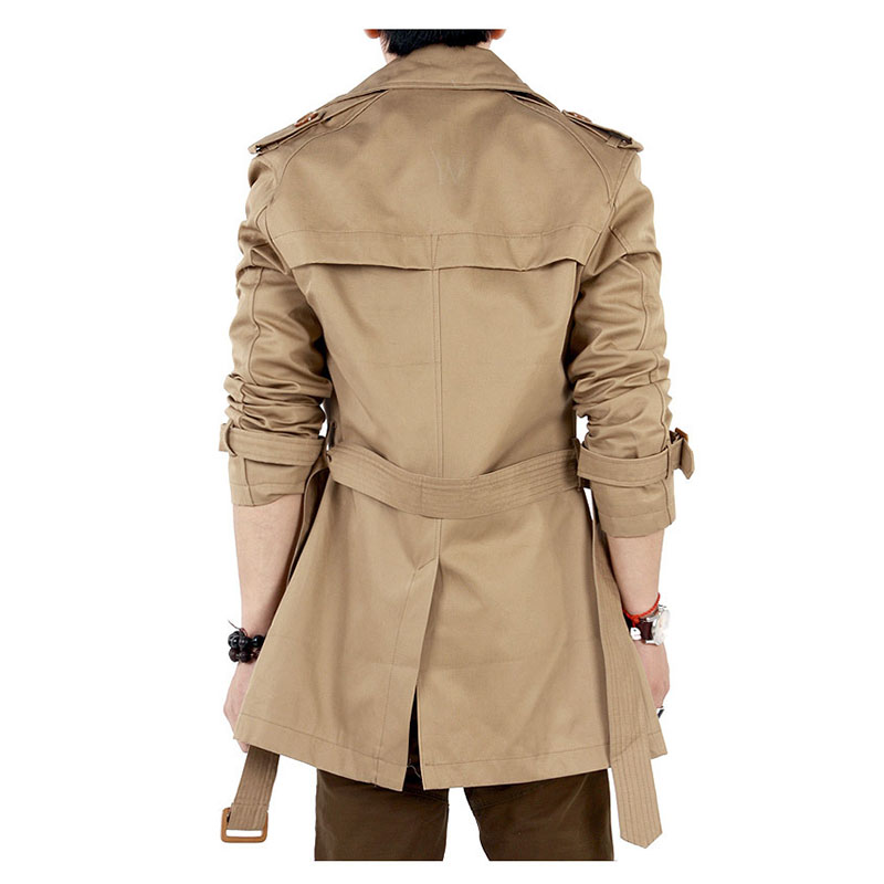 Autumn Spring Trench Coat Men  - Winter Clothing Europe review and price