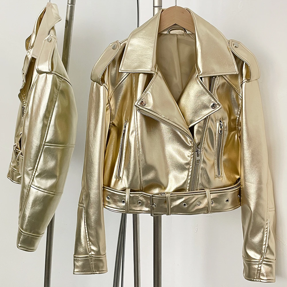 Faux Leather Jacket Female Aut - Winter Clothing Store review and price