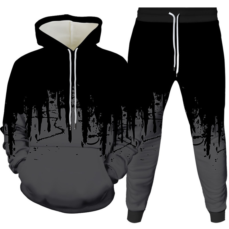 Ink Painting 3D Printed Hoodie - Winter Clothing Fashion review and price
