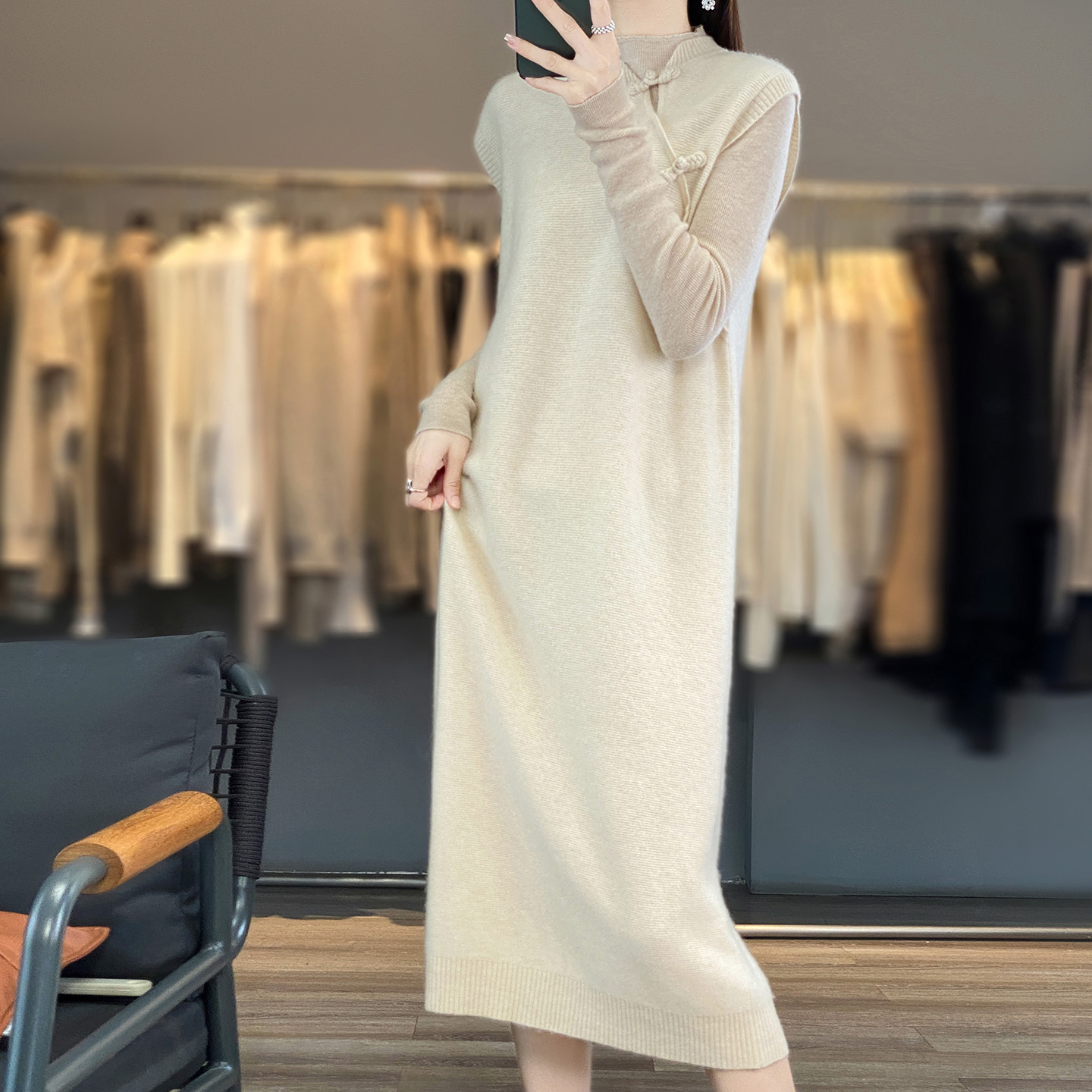 100 Pure Wool Womens Autumn Wi - Winter Clothing Layers review and price